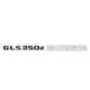 ABS Car Trunk Letters Logo Emblem Badge Decals Sticker For Mercedes Benz GLS Class GLS400 GLS500 GLS550 GLS450 GLS350 X166 X167 RX7