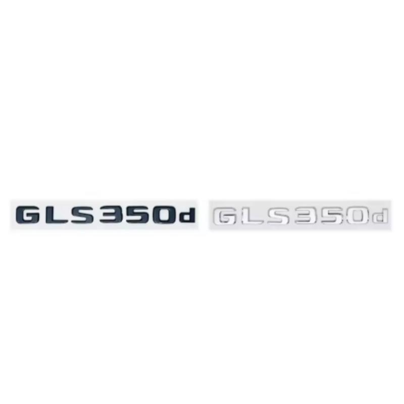 ABS Car Trunk Letters Logo Emblem Badge Decals Sticker For Mercedes Benz GLS Class GLS400 GLS500 GLS550 GLS450 GLS350 X166 X167 RX7