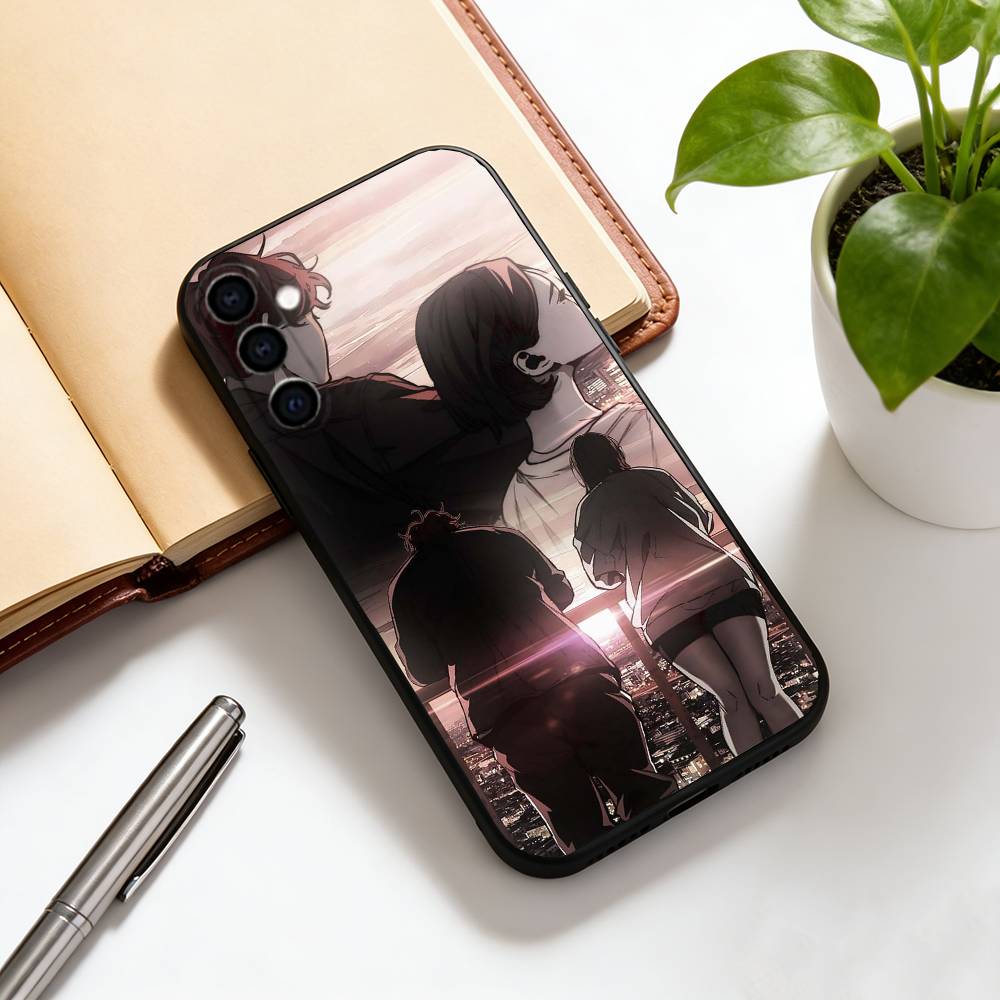 Manhwa  Phone Case For Samsung Galaxy A73,A72,A71,A70,A53,A52,A51,Soft Silicone Black Cover