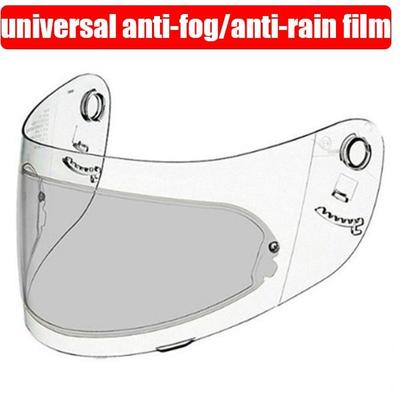 Universal Motorcycle Accessories Helmet Visor Clear Anti-fog Patch Suitable Breaker Helmet Lens Anti-fog Film Wind Lens Stickers HD Vision
