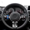 Lenkrad M M1 M2 Knopfschalter Abdeckung Für BMW M3 M4 M5 M6 X5M X6M F80 F82 F83 F10 F06 F15 F16 & 3er E90 E92 E93 M3