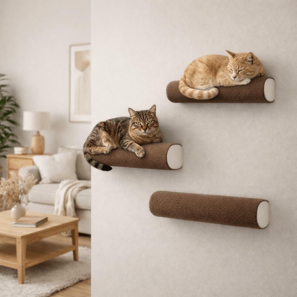 Wear Resistant Cat Scratch Board Self Adhesive Cat Climbing Frame  Multi-Cat Household