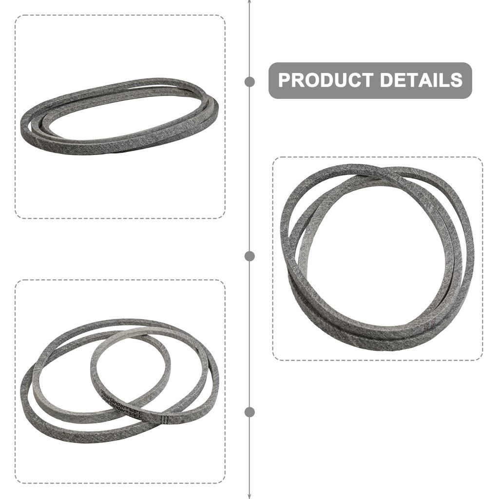Lawn Care Accessory Sturdy Deck Belt 58x111 Inch Fits Models Including For M110313 & For Cadet Series Replacement