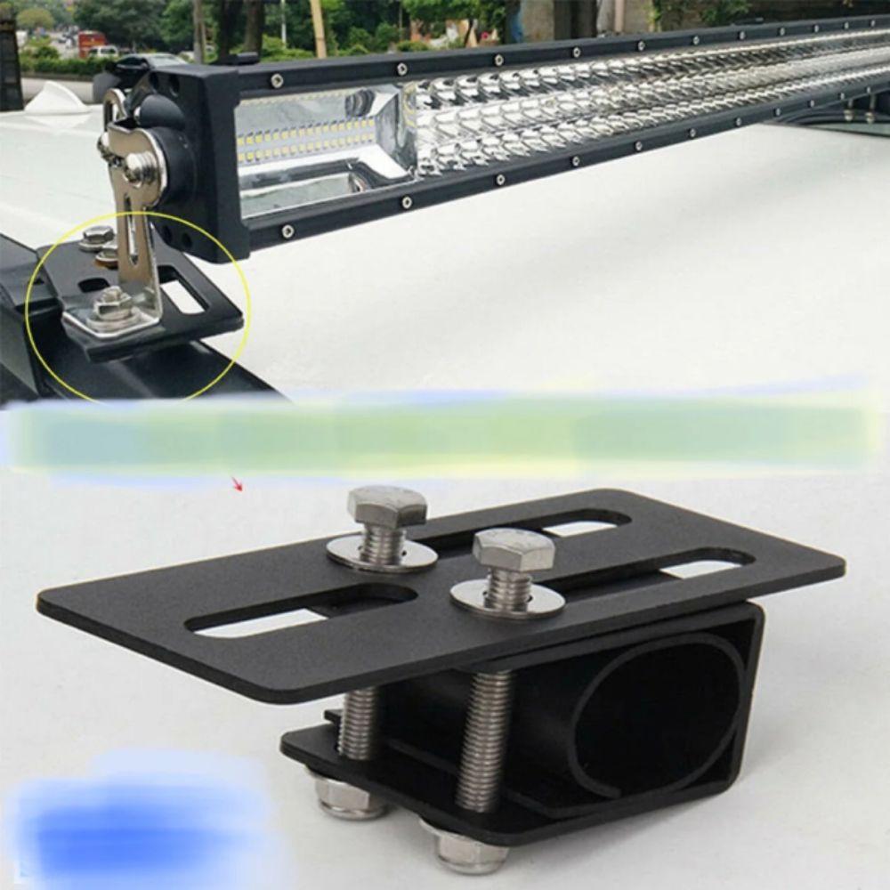 1 PC Durable Iron Roof Rack Light Bracket Universal Fit Led Light Bar Bracket  Work Light Mounting