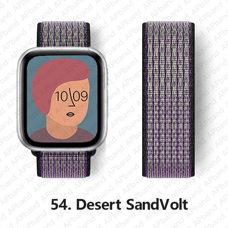 Nylon Band Voor Apple horlogeband 44mm 40mm 42mm 38mm 41mm 45mm 41 45 smartwatch polsband riem lus armband iWatch 3 4 5 se 6 7