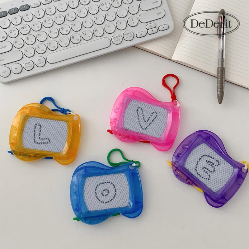Magnetic Drawing Board Keychain Cute Keyring