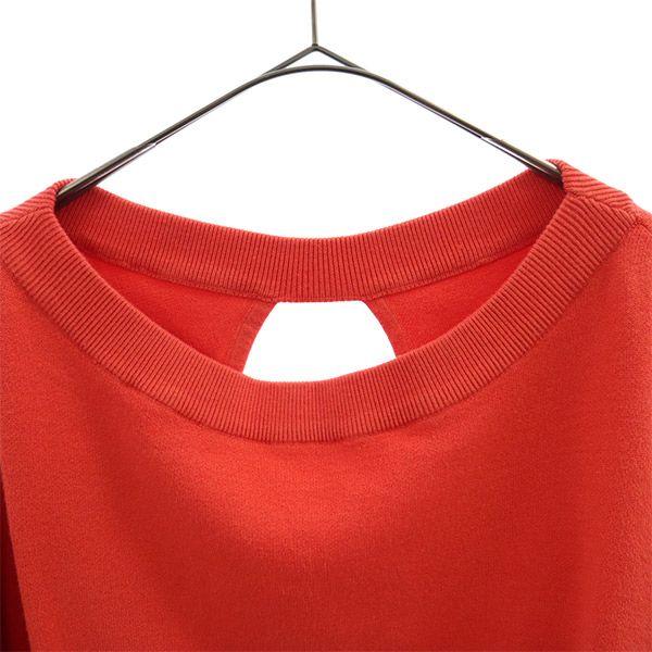 Nieużywany Diagram sweter z długim rękawem dzianinowy 36 Czerwony sweter Kobiety Używany