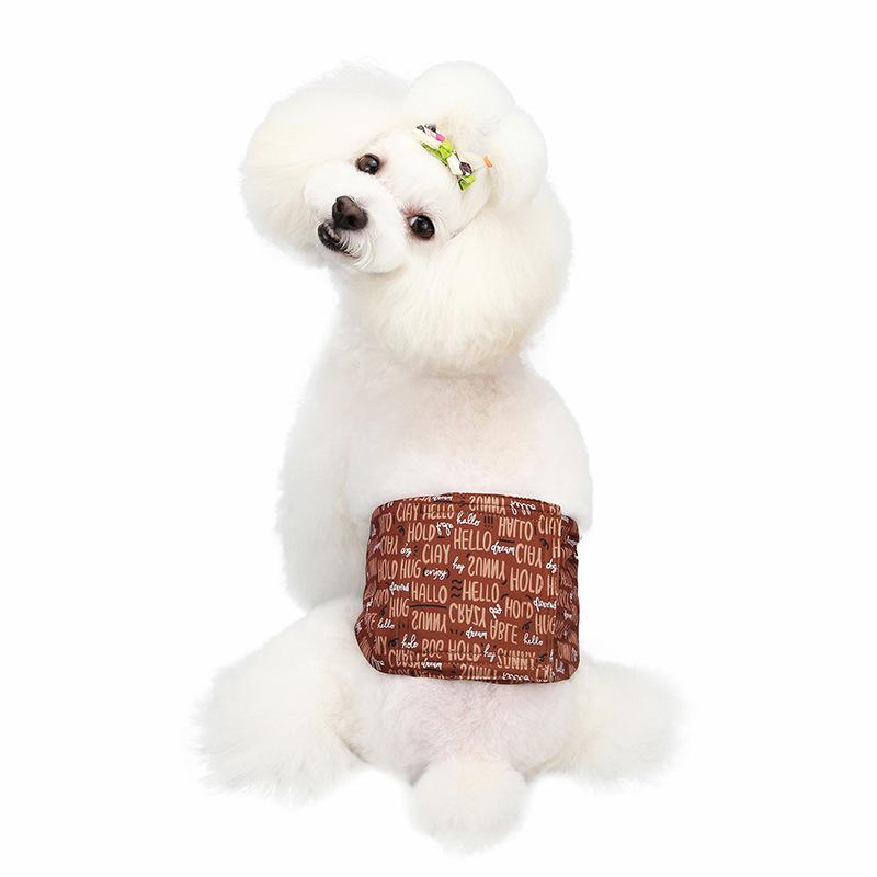 Striped Dog Sanitary Pants & Belly Band for Pets