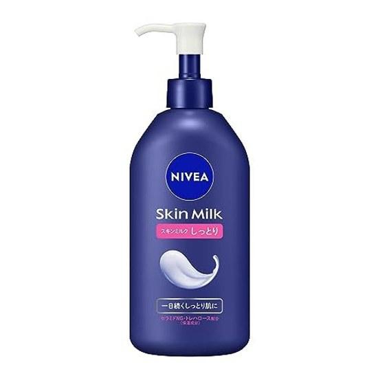 Nivea Skin Milk Moisturizing Pump Type 350g High Moisture Body Cream