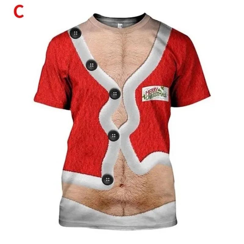 Sexy,Funny,Unrestrained Pattern Printed Men's T-shirt With Street Elements Round Neck Fashion Plus Size