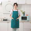 Kitchen Apron for Woman Men Male Chefs, Barbecues, Bars, Cafes, Beauty and Nail Studio Waterproof and Anti Fouling Uniform