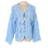 Early Spring Handmade Crochet Rose Hollow-Out Cardigan Sweater for Women