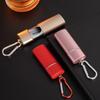Portable Ashtray With Keychain Drawer Ash Holder Stainless Steel Cigarette Tray For Outdoor Car Travel Mini Ashtray Container