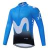 2026 Movistar Team Lange Mouw Wielertruien Ropa Ciclismo Maillot Fietskleding Ademend Mtb Fiets Wielerkleding