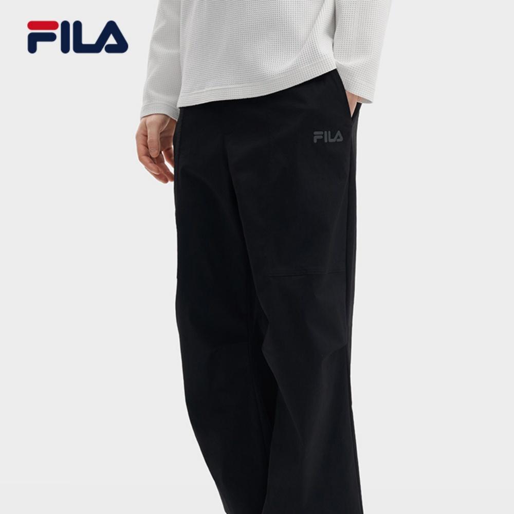 FILA Original Simple Fashion Versatile Casual Pants Men bottoms Black F11M639805FBK