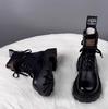 Leather thick-soled snow boots for women, fur integrated wool boots, large cotton shoes for women, winter velvet and thicker