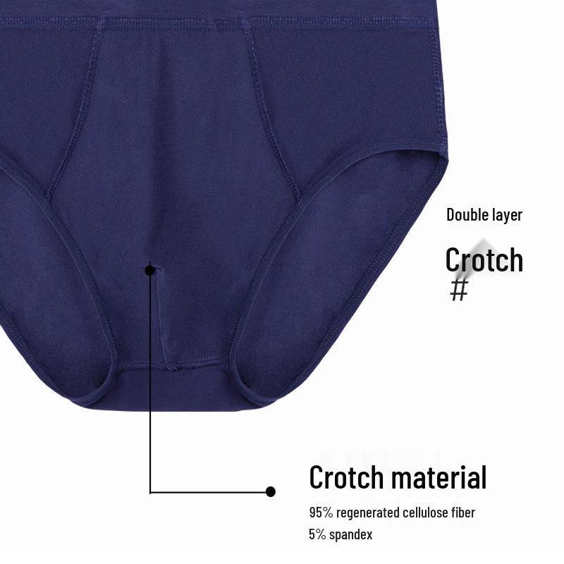 Herren Modal Atmungsaktive Dreiecksslips mit mittlerer Leibhöhe - Bequeme Unterwäsche für Jugendliche