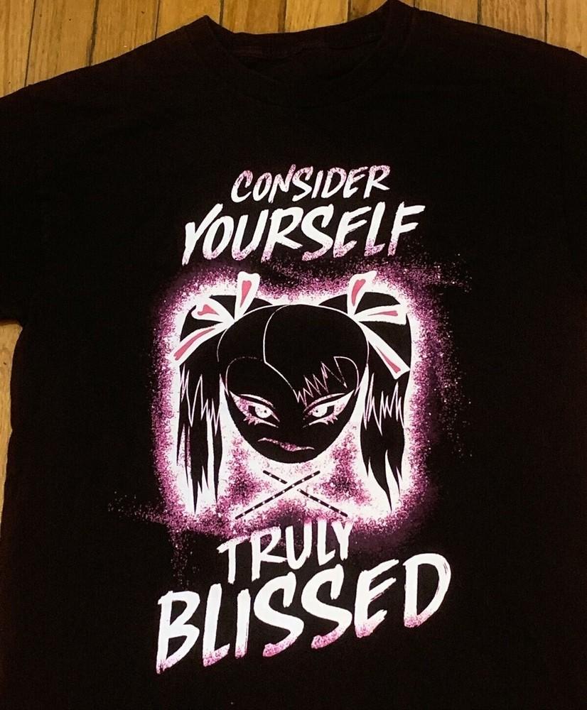 Alexa Bliss Truly Blissed Shirt Short Sleeve Black Unisex S-5XL ND826 Unisex T-Shirt XL