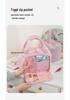 Grande Trousse de Maquillage Matelassée - Élégante, Légère, Portable, avec Compartiments et Double Ouverture pour le Voyage et les Articles de Toilette.