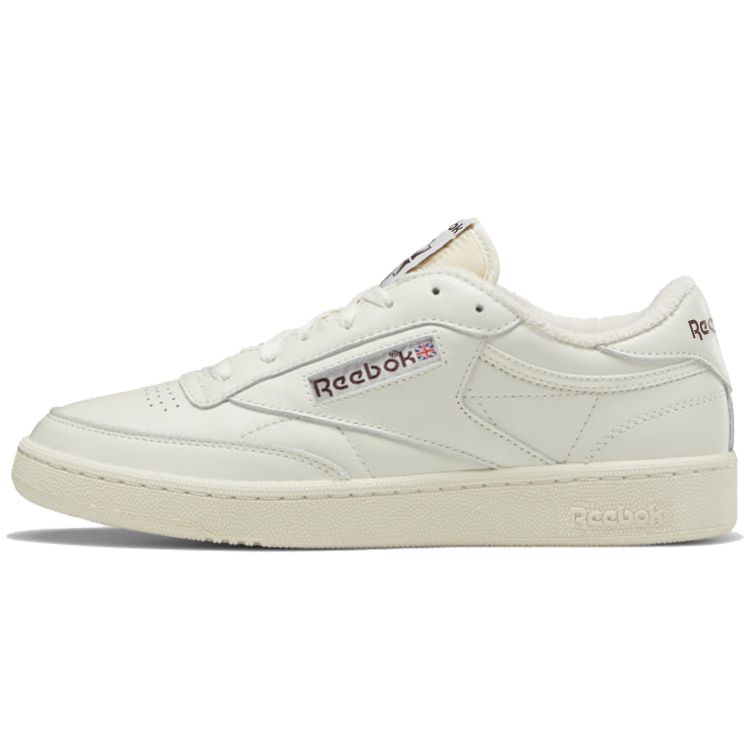 Joom Reebok Unisex Cream Club C 85 Vintage Chalk Alabaster Sneakers Maroon Gx3681 Cm