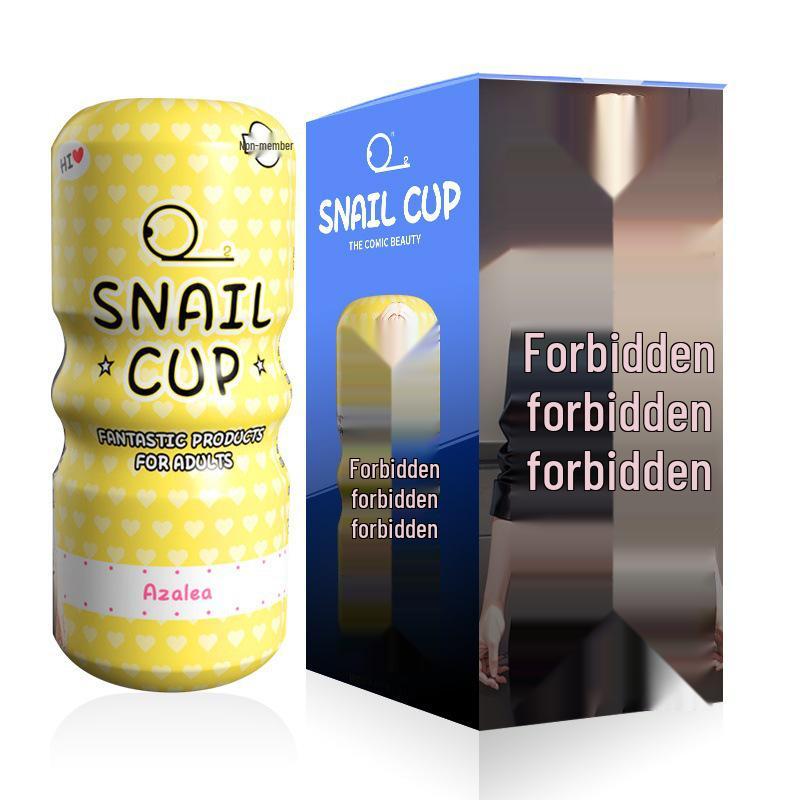 Schnecken-Masturbationsbecher: Erotisches Gerät für Männer & Penis-Trainer Erwachsenenspielzeug