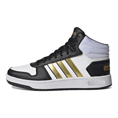 Zapatillas Hoops 2.0 Mid 'Blanco Azul Dorado' H01197