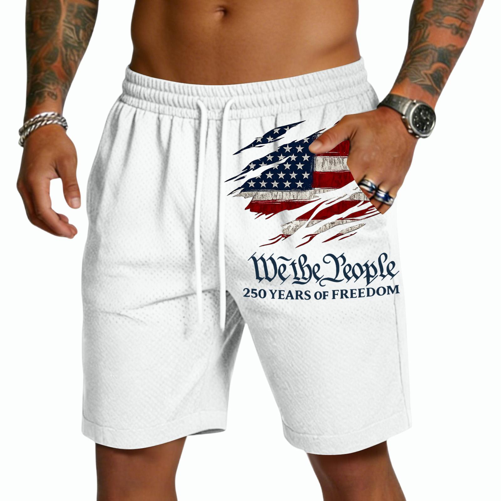 

Men s Casual -Weave Drawstring Shorts XL білий
