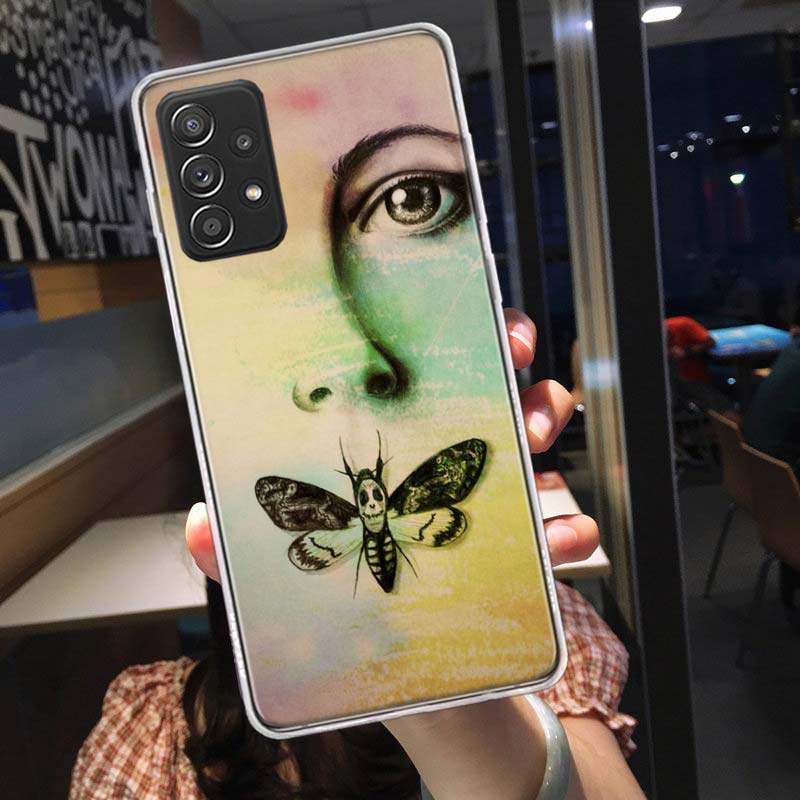 Hot Movie The Silence of the Lambs Phone Case for Samsung A54 A57 A37 A17 A14 A15 A12 A24 A34 A55 A35 A25 A52S A07 A05S A04S A22