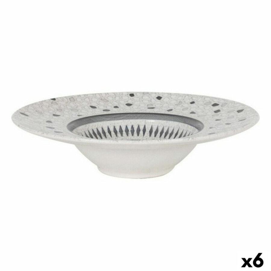 

Глубокое блюдо La Mediterranea Risotto Barroc из фарфора (6 штук) ( 28 x 6,8 cm)