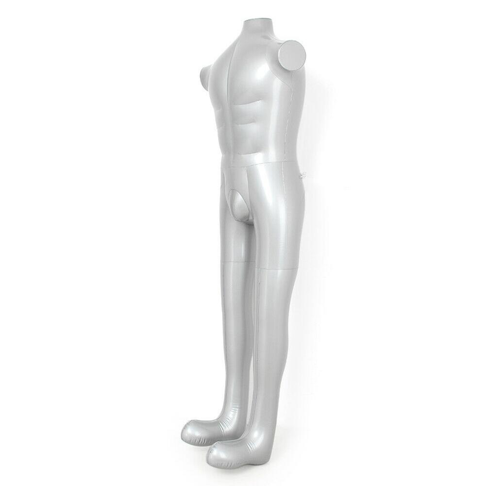 Armless Male Inflatable Display Model Torso Designed for Retail Clothing Displays and Exhibition Presentations