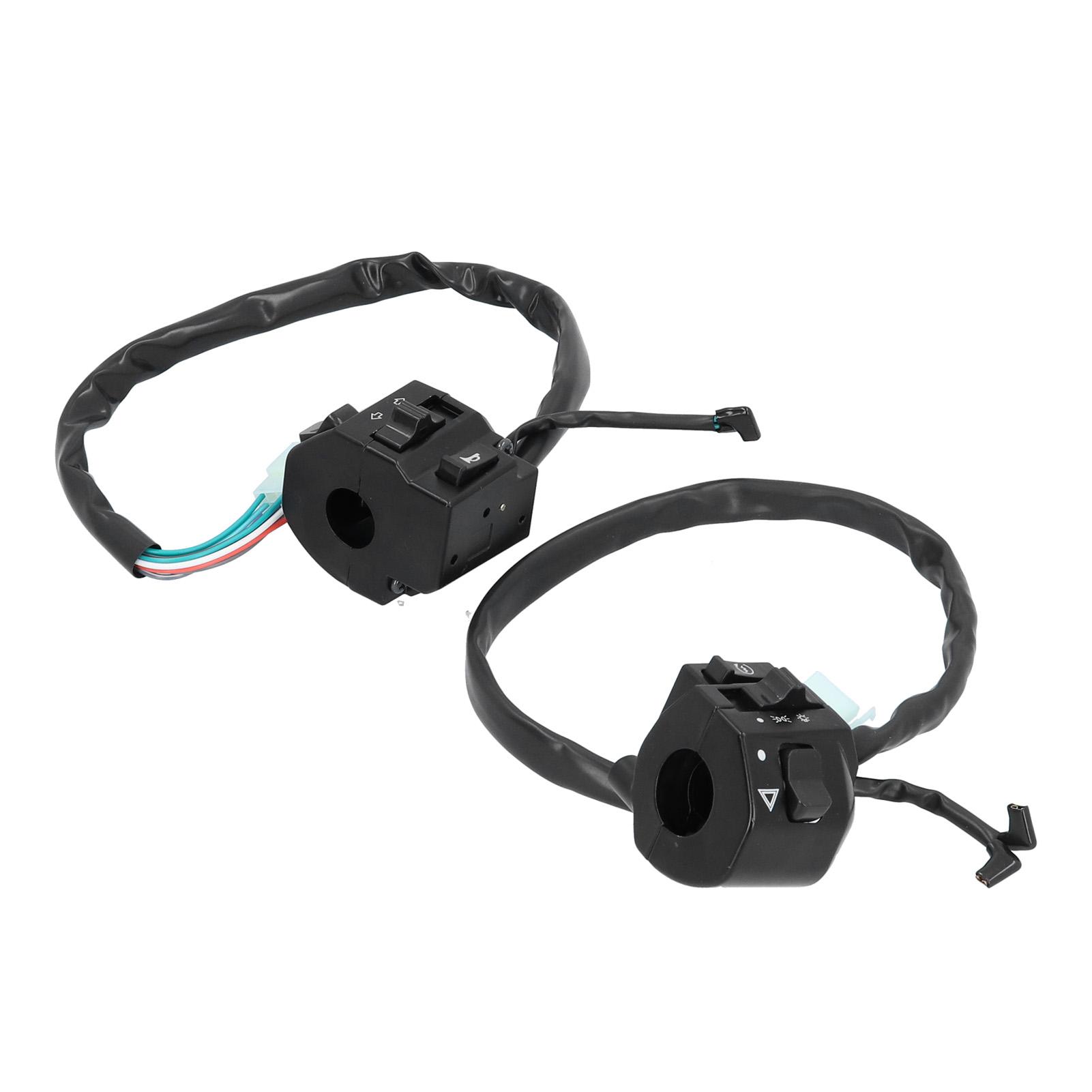 

Пара 0,9-дюймовых переключателей на руль, фар, поворотников, звуковых сигналов, контроллеров передач, универсальных