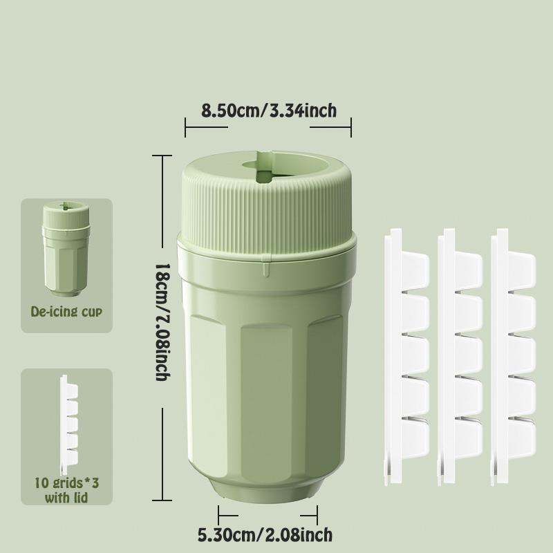 Ice Cube Mold Ice Maker Household Ice Box with Cover Suitable for Whiskey Cocktail Summer DIY Ice Cube Box Kitchen Barware Tools