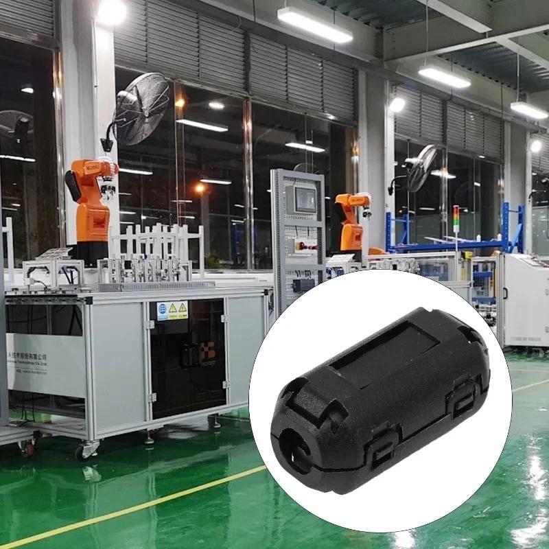 1-30Pcs Noise Filter Magnetic Clip Noise Suppressor Filter Ring Cable Clamp for Suppressor Powerline Power Cord Magnetic Ring