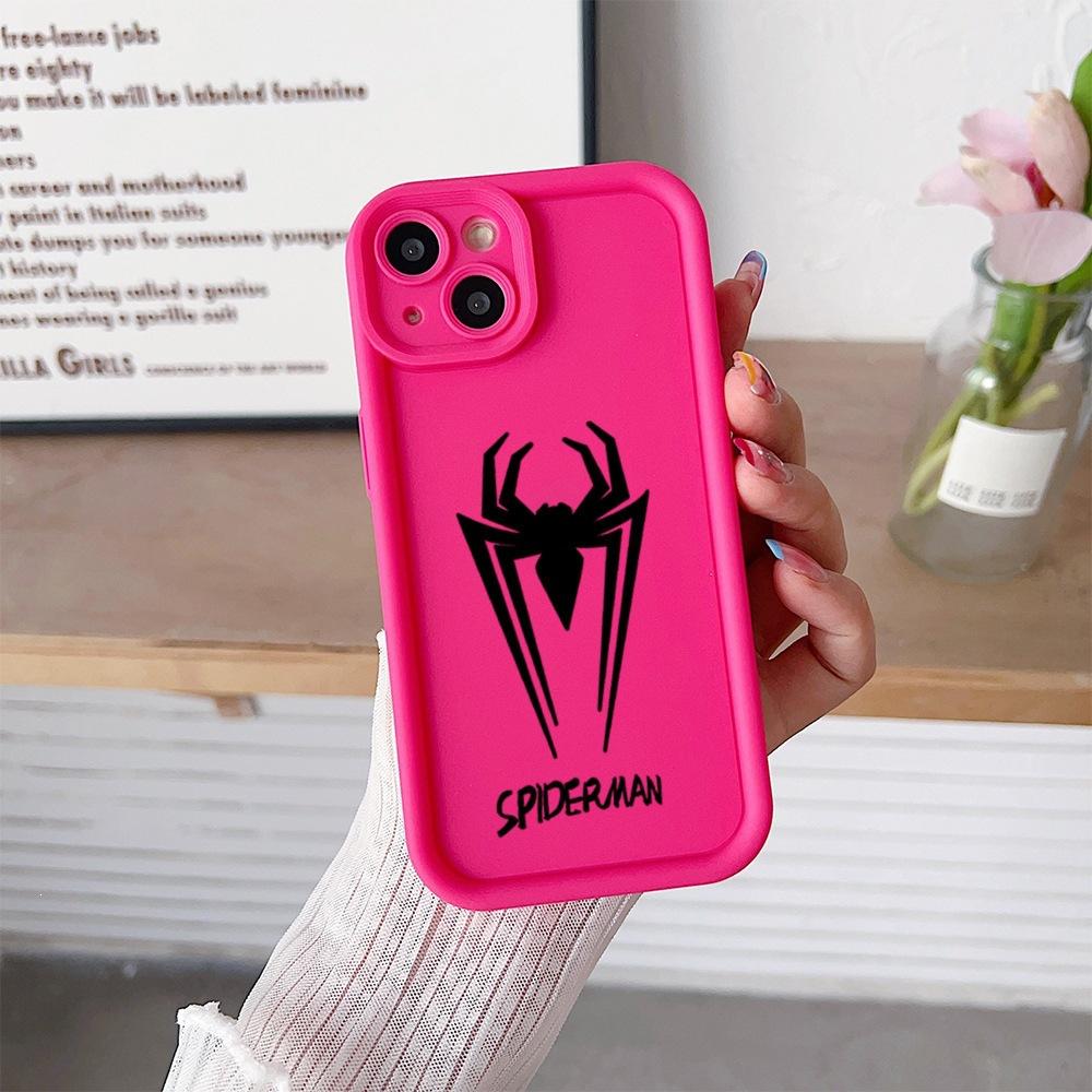Hot-selling Spiderman Mobile Phone Case Apple 11 Protective Case iPhone14Pro Anti-drop Men's Mobile Phone Case