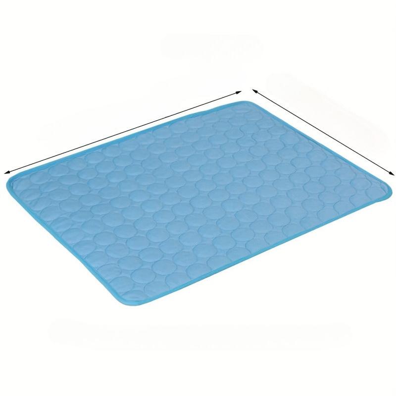 Summer Cooling Pet Mat, Breathable Ice Silk Dog and Cat Bed, Reusable and Washable Cooling Pad for Pets, Multiple Sizes and Colors