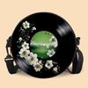 Versatile Retro Print Shoulder Bag: Large-Capacity Crossbody for Casual Street, Shopping, or Travel - Customizable Design