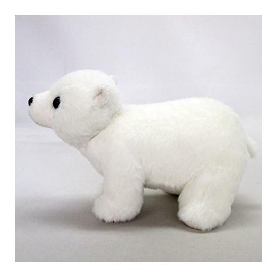 Sanei Boeki Original Plush Pururun Marine Polar Bear W5 x D13 x H8.5cm Animal