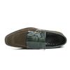 Men Green Tassels Monks Loafers Shoes Wedding Party Shoes Casual Formal Business Suede Dress Prom Shoes Plus Size