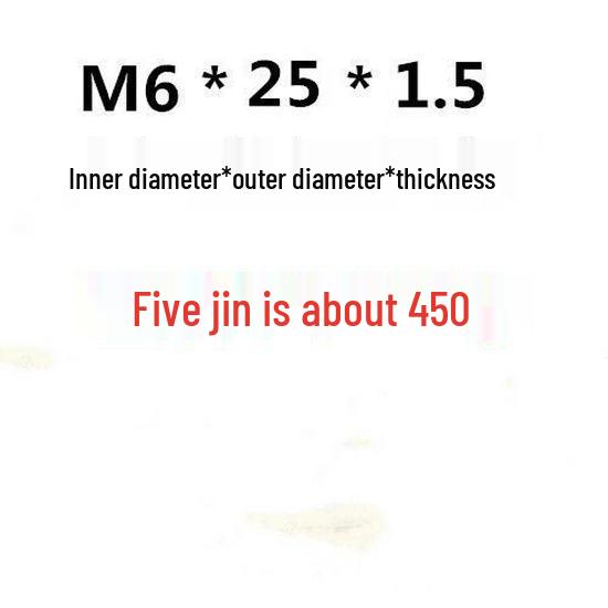 Thick Galvanized Round Iron Flat Washer (M14/M18/M10)