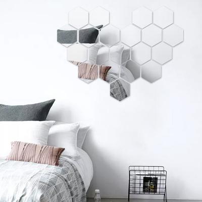 1pcs Mirror Wall Sticker TV Background Wall Sticker DIY