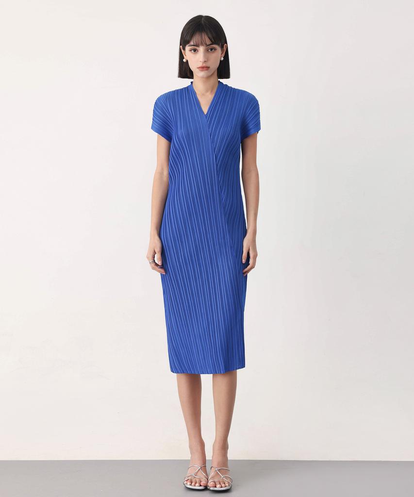 Pleats Mood Vivid Pleated Dress