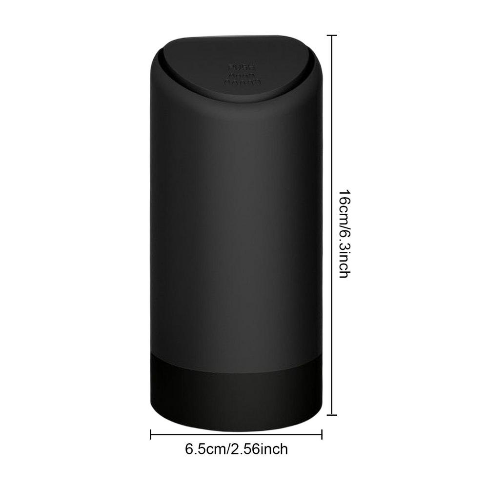 

Мусорное ведро для подстаканника мусорное ведро силиконовое автомобильное мусорное ведро портативное герметичное мусорное ведро для транспортных средств дома офиса чёрный