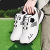 Neue Golfschuhe Herrenschuhe Sommer-Modeschuhe rotierende Schnürsenkel leichte lässige Sportschuhe ohne Spikes