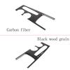 ABS Carbon Fibre For Nissan Pathfinder 2013-2018 Car Center Control Gear Shift Panel Decorative Cover Sticker Car Accessories