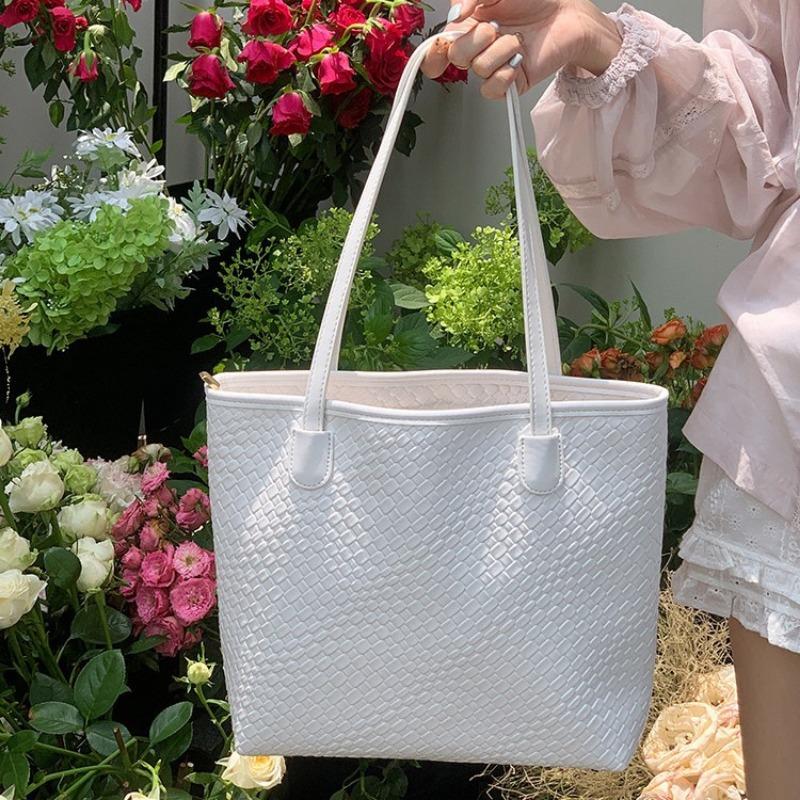 Modische und lässige Pendlerhandtasche mit großem Fassungsvermögen, einfache Tragetasche