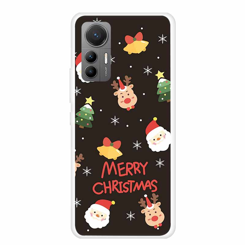 For Xiaomi Redmi K50 Ultra Case Christmas Soft Silicone Back Cover Phone Case for Redmi K50 Extreme Edition Clear Cartoon Funda