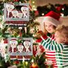 Wisiorek świąteczny DIY osobiste rodzinne ozdoby świąteczne dla domu Navidad wisząca ozdoba na choinkę