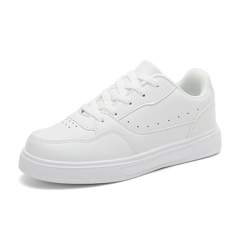 

Осенняя белая обувь трансграничный большой размер обувь для пары повседневная спортивная обувь на доске прилив 45 белый