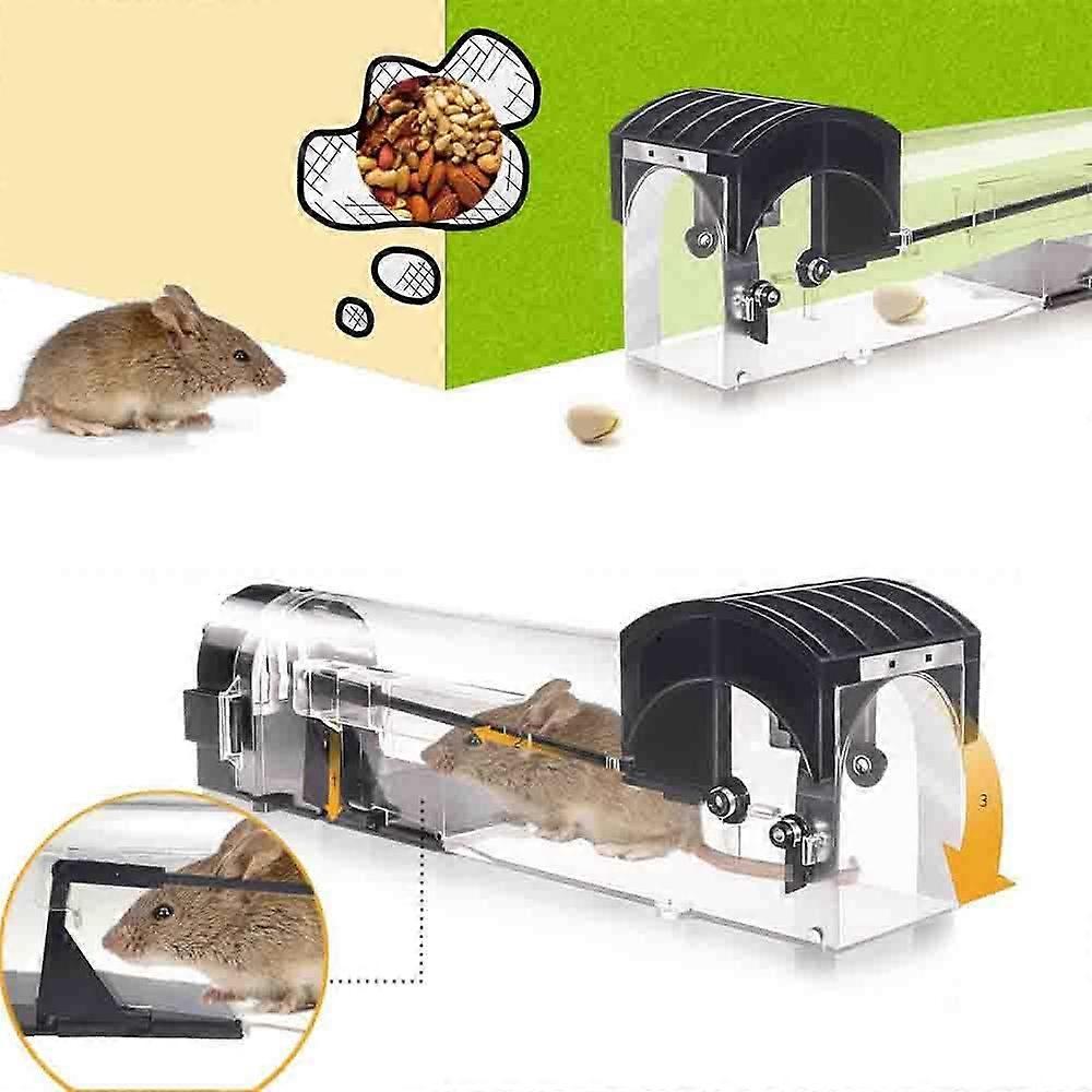 Humane Mouse Trap 32 Cm Enlarged Smart Mouse and Rodent Trap No Kill The Mice