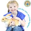 VIAHART Tale Ridley Rabbit Plush Realistic Pet Cute Bunny Japanese [Tiger Toys] Toy, 11-inch (27cm) Rabbit, [Official Product]